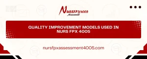 Quality Improvement Models Used in NURS FPX 4005